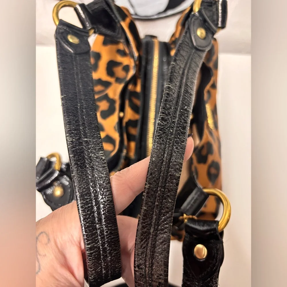 Coach Rare Madison Ocelot 'Maggie' Shoulder Handbag in Leopard print - Picture 9 of 9